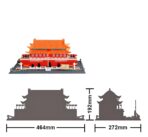 WG5218 The Beijing Tiananmen Square Minibrick 758PCS - Image 6