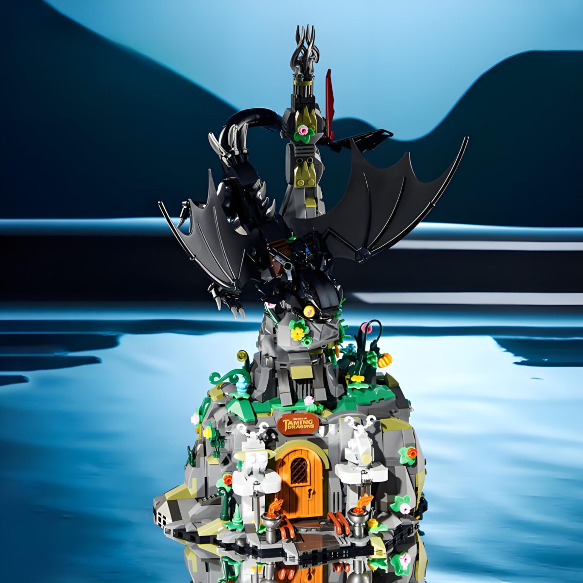 DK 7069 The How to Train Your Dragon the City of Taming Dragons  998PCS - Image 2