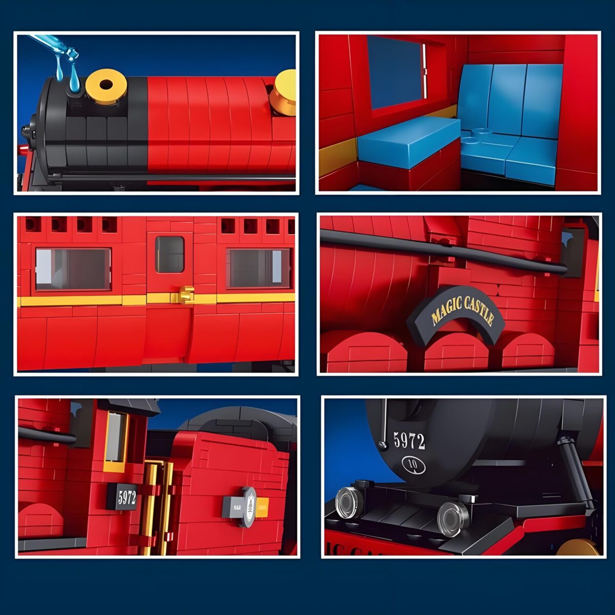 Mould King MK12010 The RC Magic Train  2086PCS - Image 3