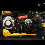 K10506 1:5 The Cyberpunk Motorcycle 1981PCS - Image 6