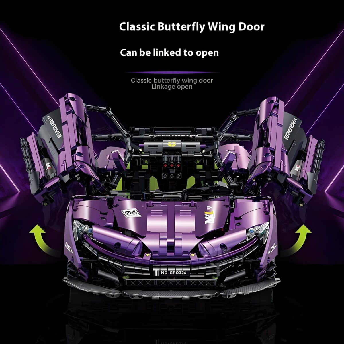 GULY 10617 1:8  The McLaren P1 Hypercar  3568PCS - Image 3