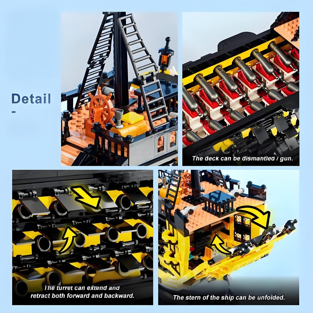 DK 6005 The Endeavor Ship  2475PCS - Image 3