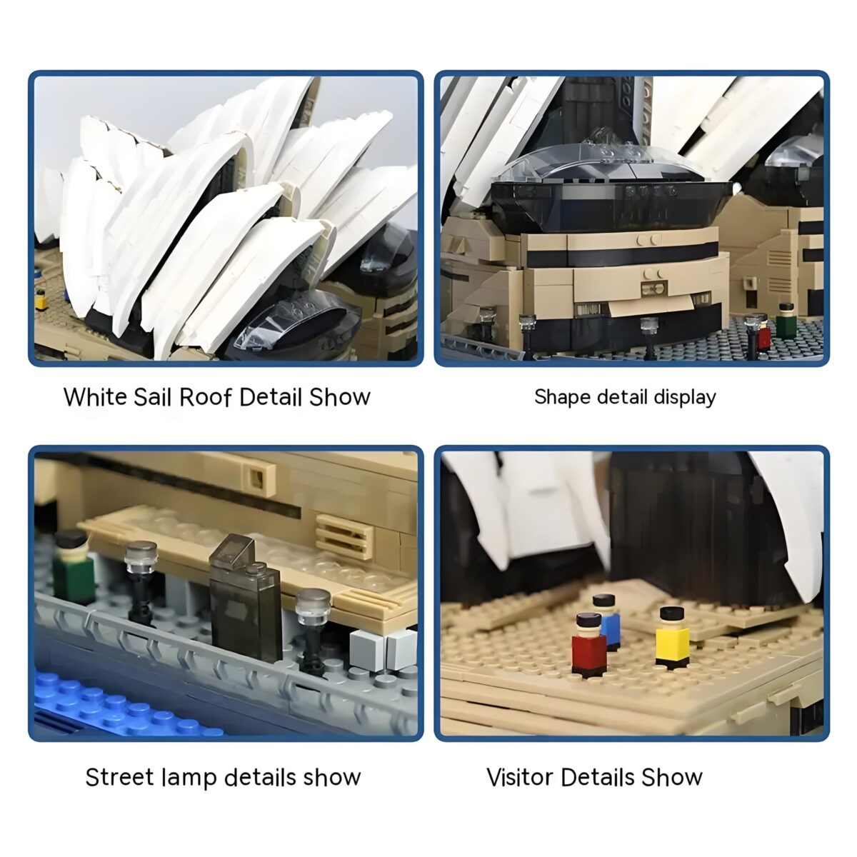 WG8210  The Sydney Opera House-Sydney Minibrick 2937PCS - Image 3