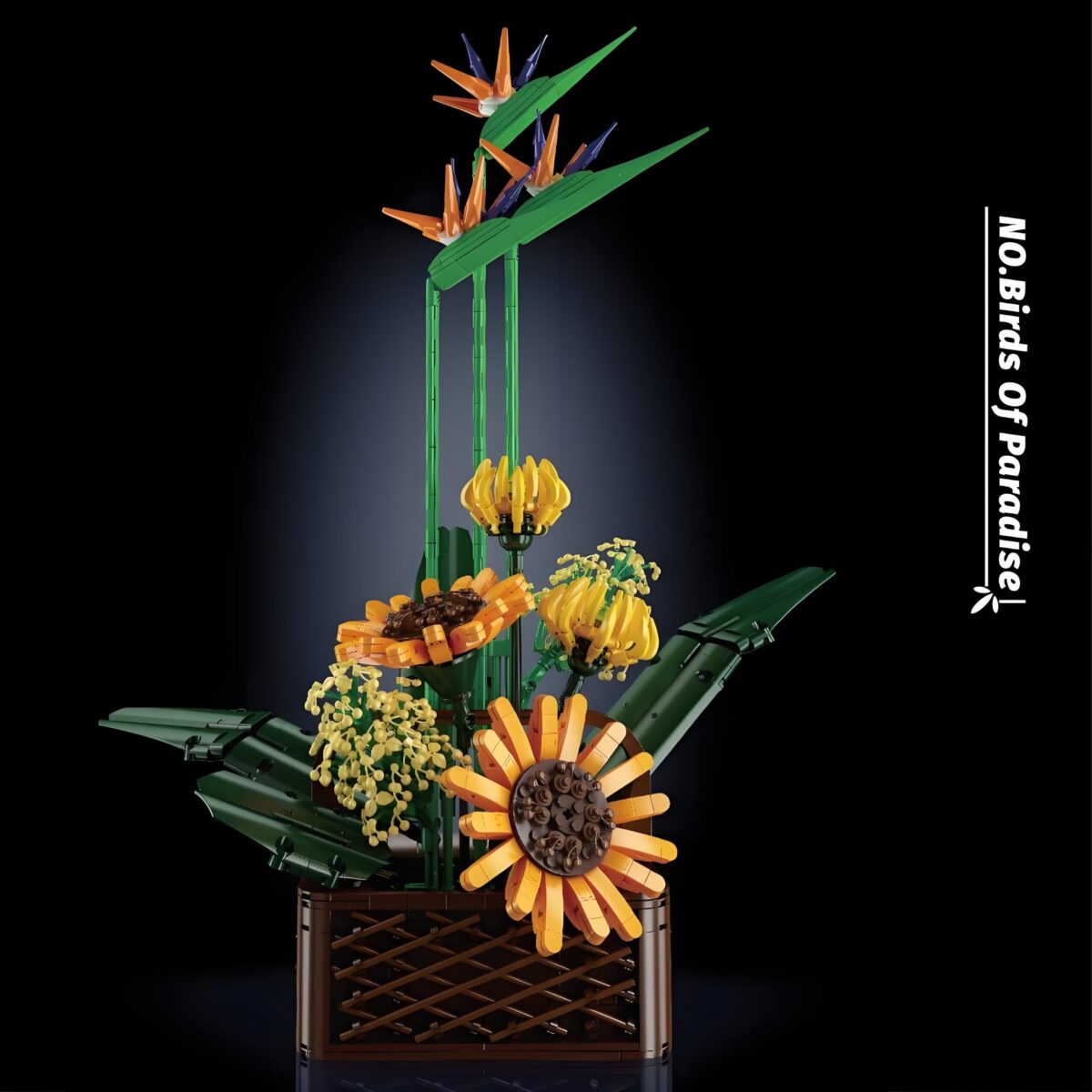 MK10024 The Flower World:Birds Of Paradise   1608PCS - Image 3