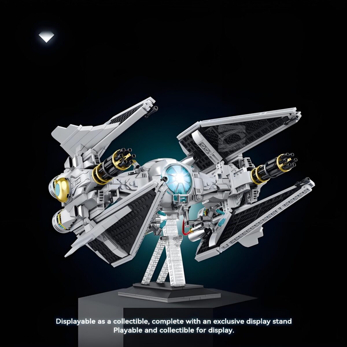 ZAPE 98001 TIE Interceptor  1109PCS - Image 5