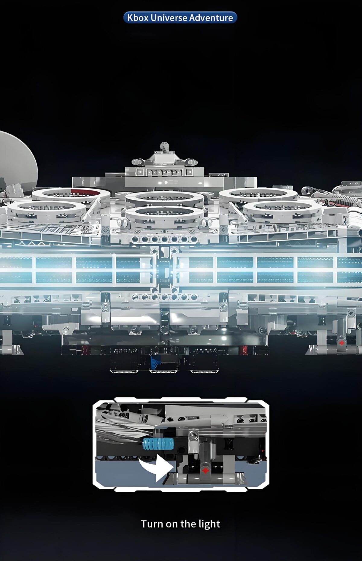 KBOX 10521 The Leaguer Heroes Millennium Falcon  11230PCS - Image 4