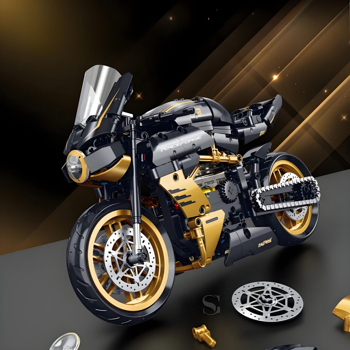 SG60538 1:8  The Italian Motorbike MV Agusta  506PCS - Image 5
