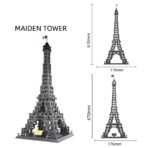 WG5217 THE EIFFEL TOWER OF PARIS Minirck 978PCS - Image 4