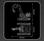 MK17060 The Pneumatic All-Terrain Excavator  1392PCS - Image 8