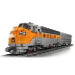 Mould King MK12018 The USA EMD F7 WP Diesel Locomotive 1541PCS