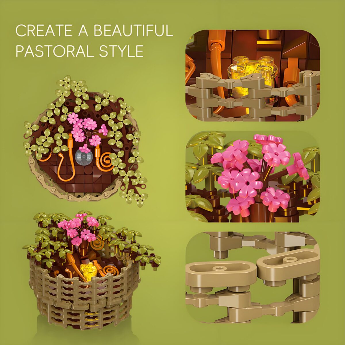 JJ9109  The Chrysanthemum Morifolium   353PCS - Image 5