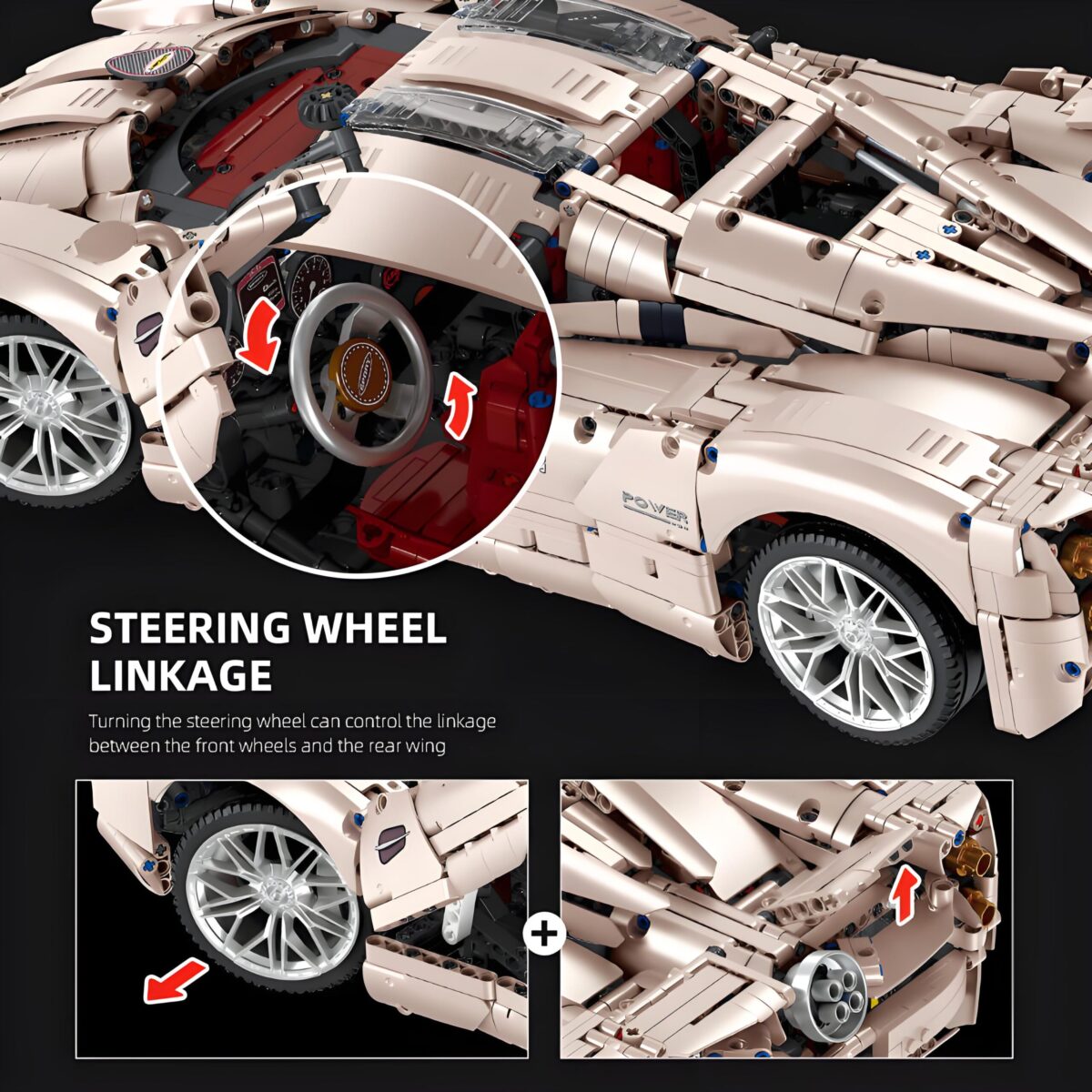 JJ9210 The Pagani Utopia  3428PCS - Image 3