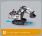 MK17048 The Liebherr R 9800 Excavator 4108PCS - Image 3