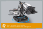 MK17048 The Liebherr R 9800 Excavator 4108PCS - Image 4