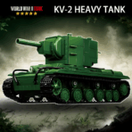 12GO 97005 The KV-2 Heavy Tank  1321PCS - Image 2