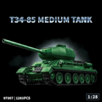 12GO 97007 The T34-85 Medium Tank  1263PCS - Image 2