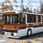 66021 The VINTAGE CITY BUS  552PCS - Image 2