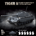 QG100301 The PZ.KPFW VI Ausf.B Tiger II(SD.KFZ.182) Late 1563PCS - Image 2