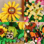 ZG 623002  The Sunflower  623PCS - Image 3