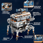 Reobrix 99003 The Star Revenge:Science Station  1378PCS - Image 5