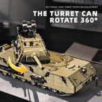12GO 98001 The PANZER VII MAUS  3339PCS - Image 4