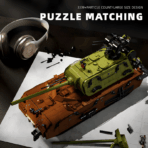 12GO 98002 The PANZER VII MAUS  3339PCS - Image 5