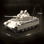 QG100303 The German FLAKPANZER V COELIAN  1389PCS - Image 9