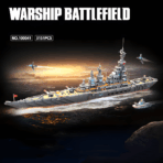 QG100041 The Heavy WARSHIP BATTLEFIELD  3151PCS - Image 2