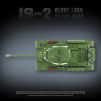 QG100249 The WWII IS-2 Heavy Tank Model 1944   1703PCS - Image 3