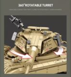 Reo 77036 1:28 The 60tp Main Battle Tank  1128PCS - Image 4