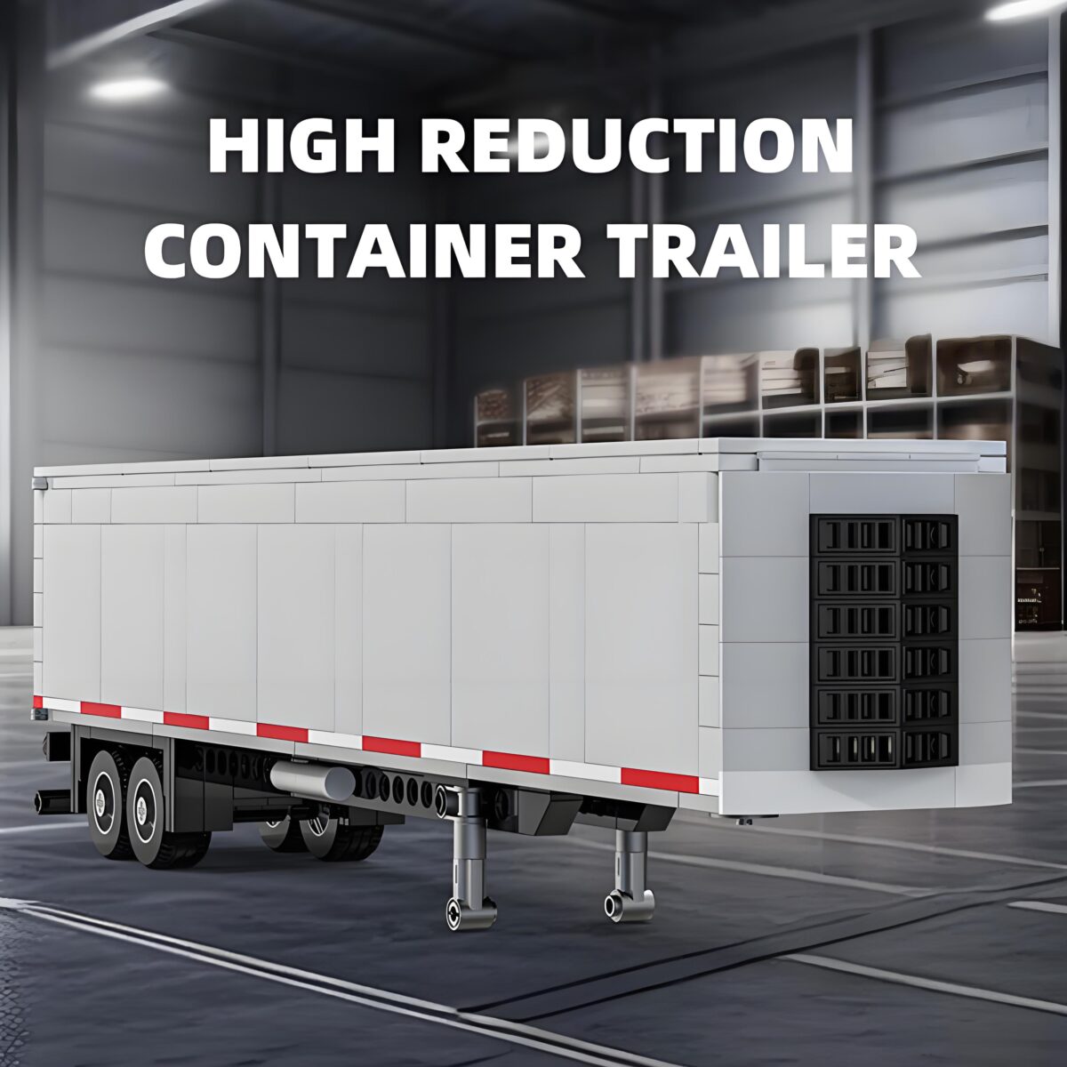 66025 The Shipping Container Trailer  304PCS - Image 2