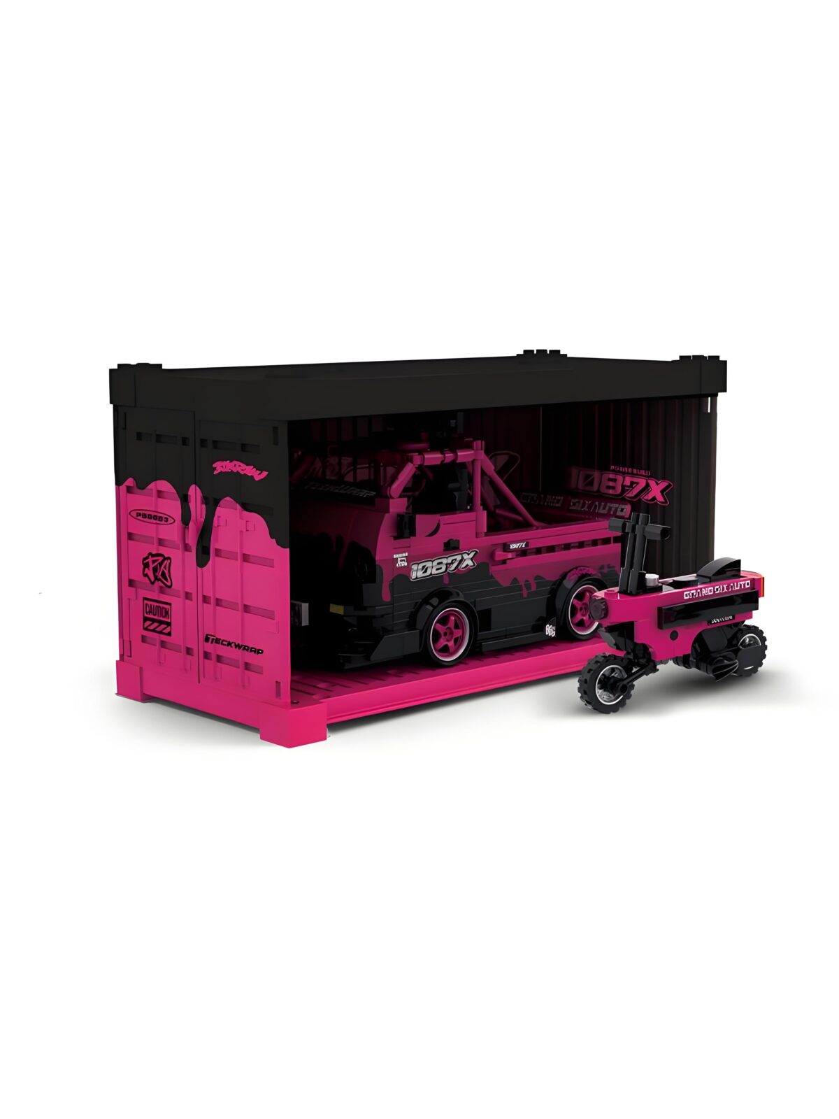 PB8853 1:32 The 1087X Modified Truck   604PCS - Image 4