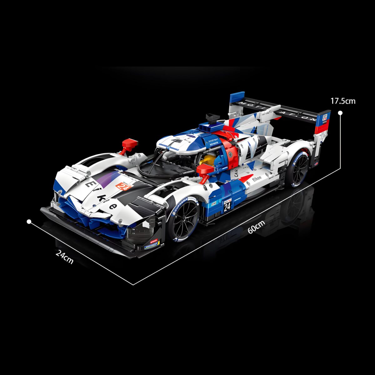 18082 1:8  The Lee Mans M Hybrid V8   3507PCS - Image 7