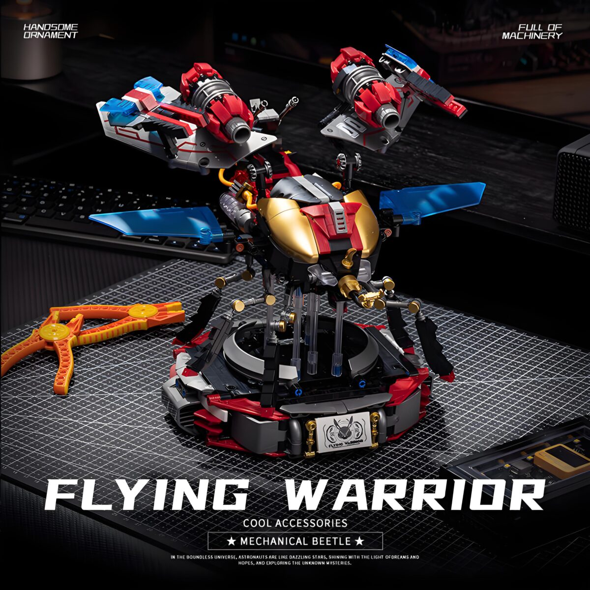 JD048 The Flying Warrior  1320PCS - Image 3