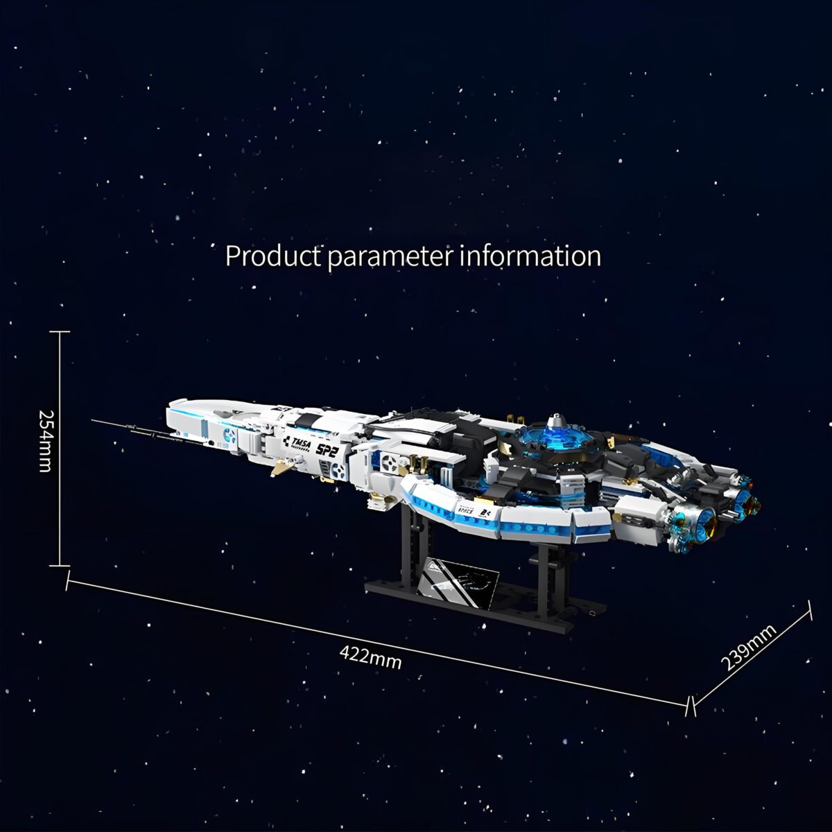 T5016 The Space Explanation: Galaxy Comet  1000PCS - Image 5