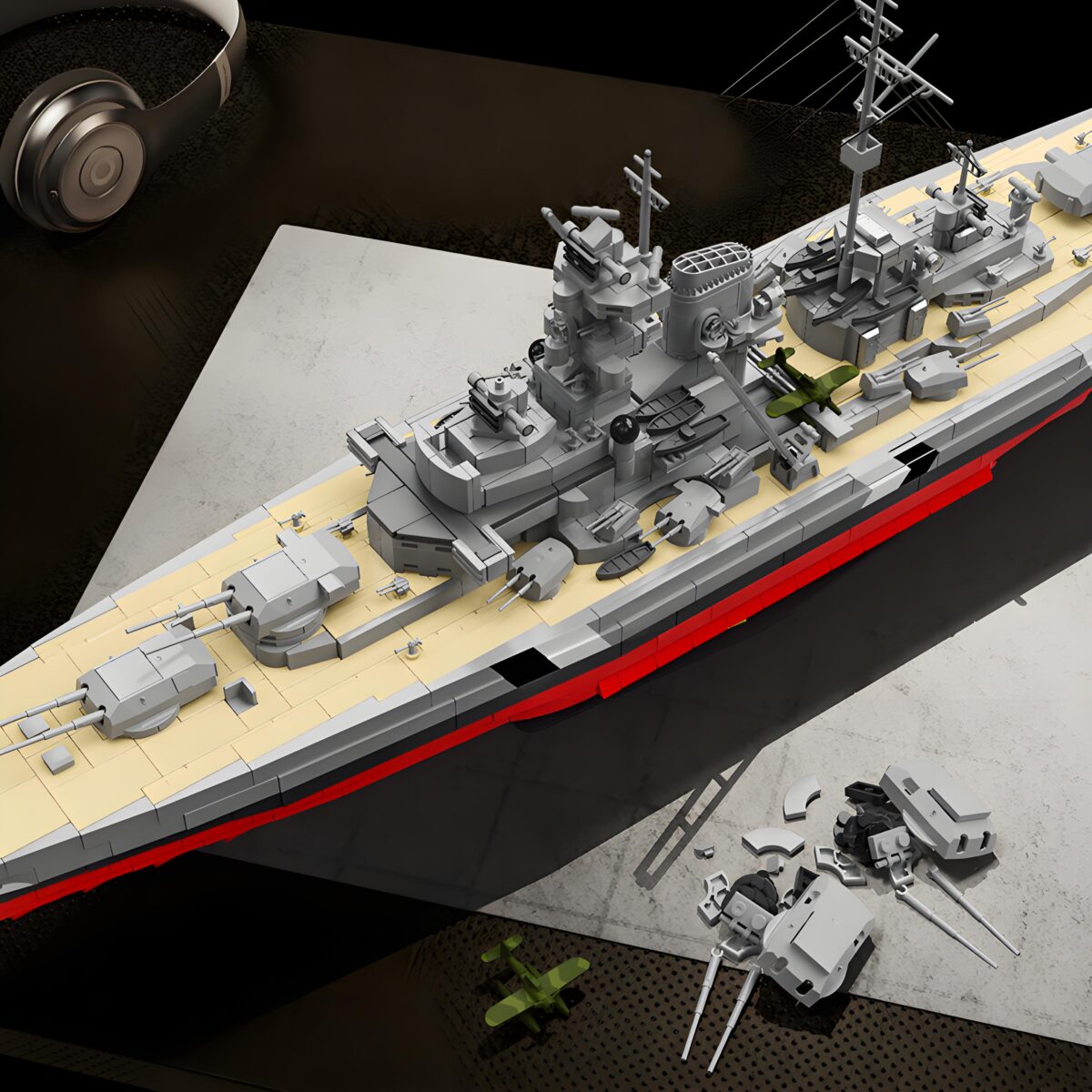 98005 The Bismarck Class Battleship  2686PCS - Image 3