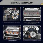 MK10088 The V8 Engine  535PCS - Image 3