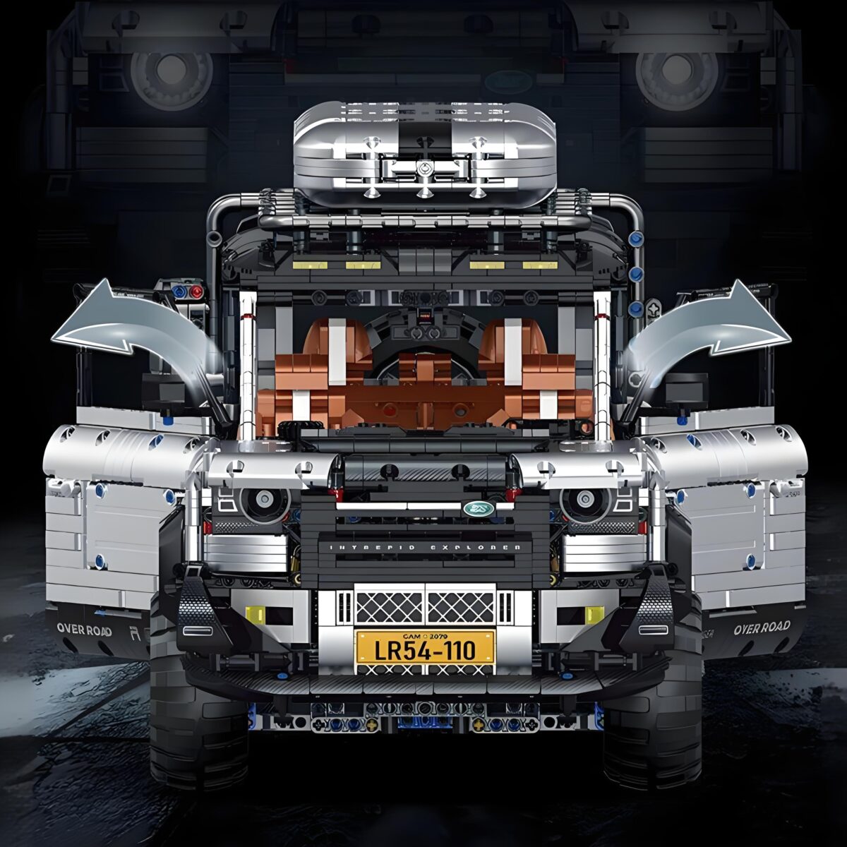10620 The WEISHI-110 Off-Road  5268PCS - Image 3