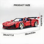 10623 1:8 The Ferrari SF90  3982PCS - Image 7