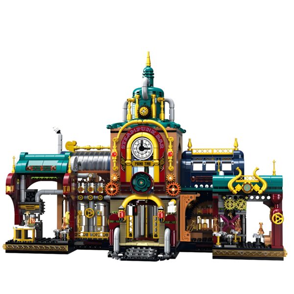 958013 The Steampunk Bar  1557PCS