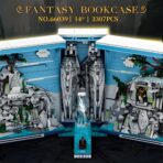 66039 The Book Of The Kings Fantasy Bookcase  3307PCS - Image 2