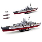 SLUBAN The M38-B1102 KMS Bismarck  1849PCS