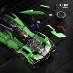 88029 1:8 The SC65 Super Racing Car  2980PCS - Image 4