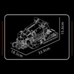MK10188 The Formula Racing Engine  980PCS - Image 5