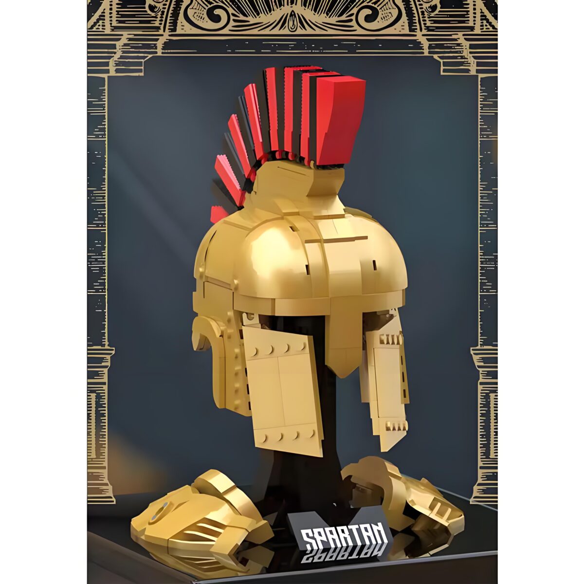33900 The Spartan helmet  590PCS - Image 3