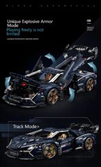 10624 1:8 The Lamborghini Aventador   4106PCS - Image 5
