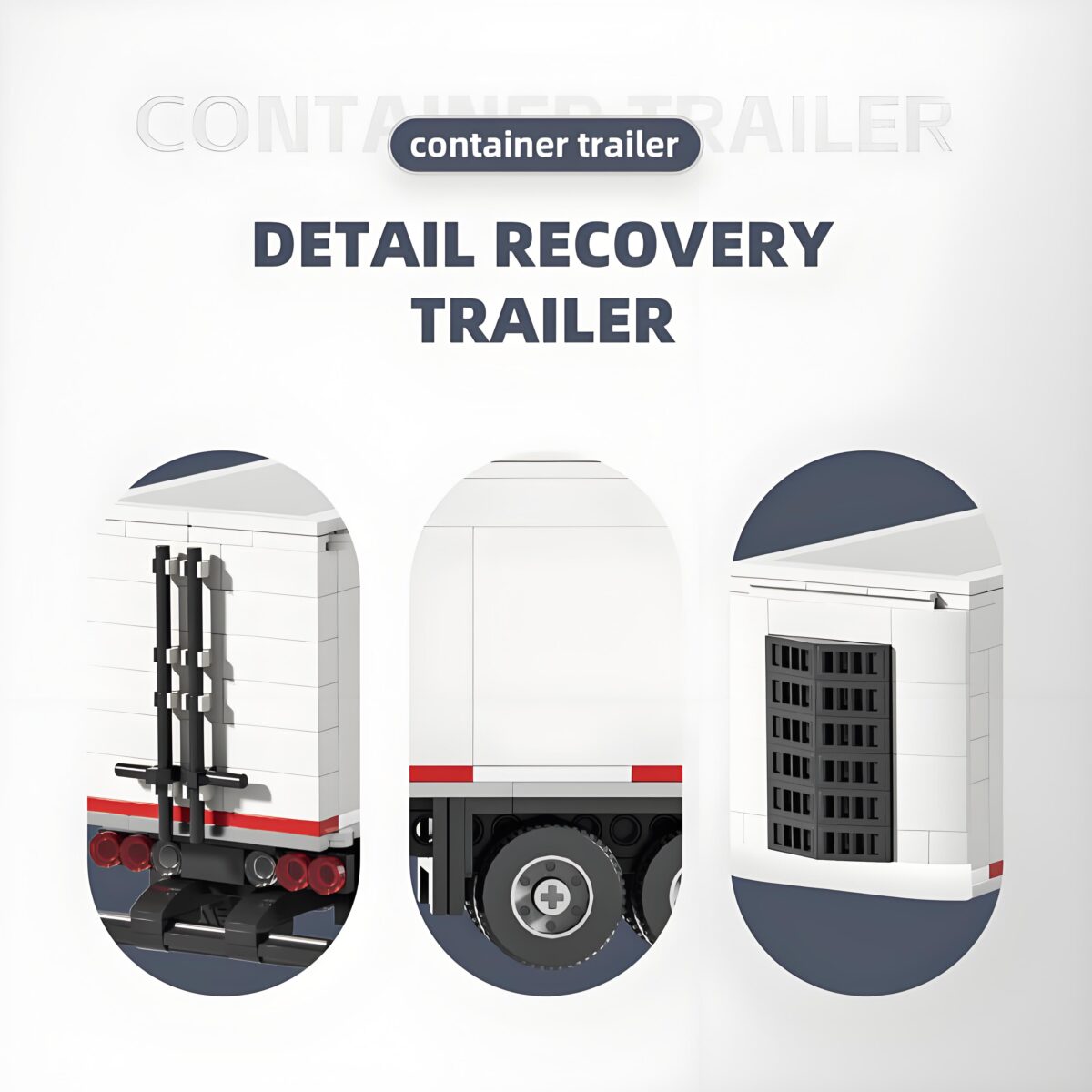 66025 The Shipping Container Trailer  304PCS - Image 3