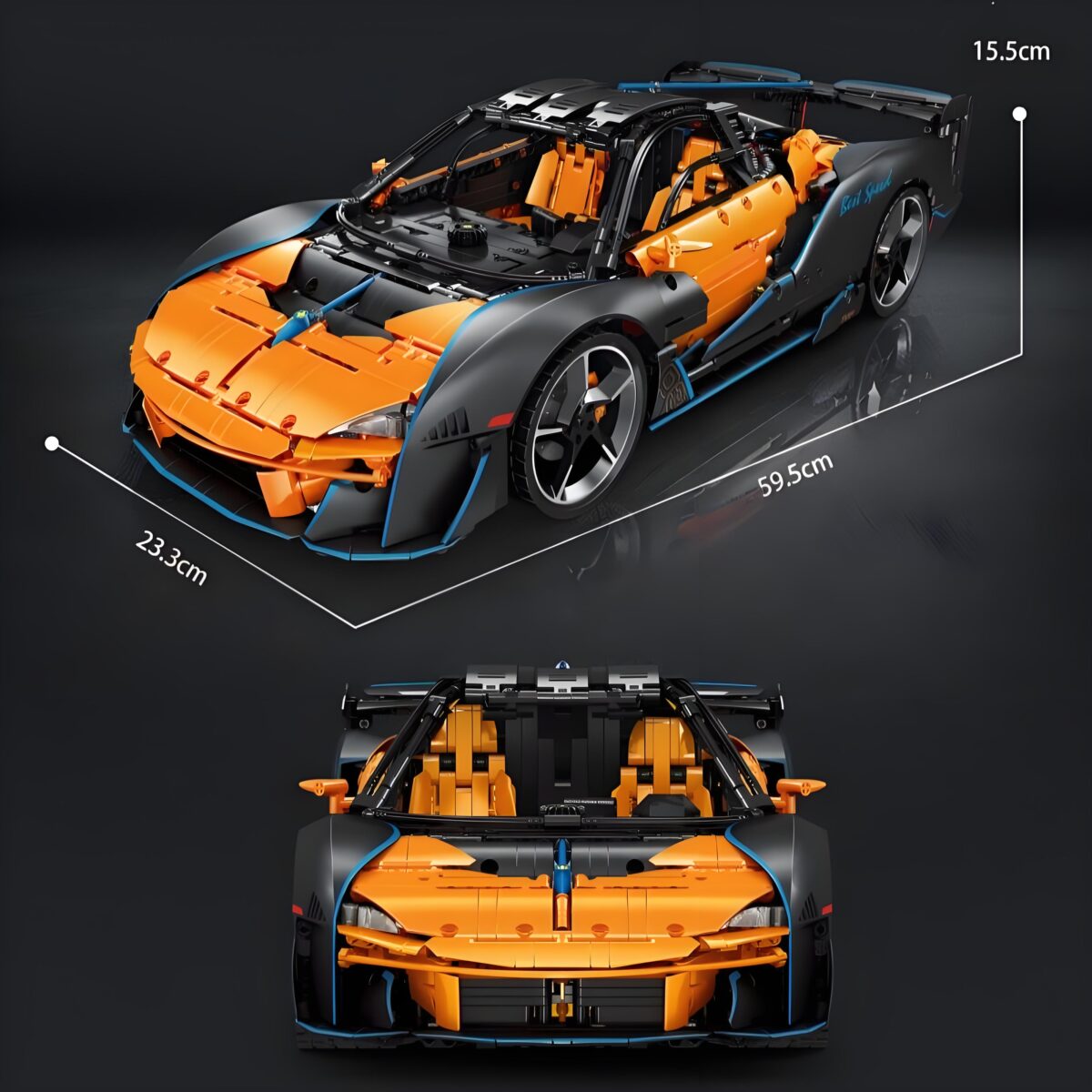 Y18001 1:8 The SABRE P1 supercar  3862PCS - Image 5