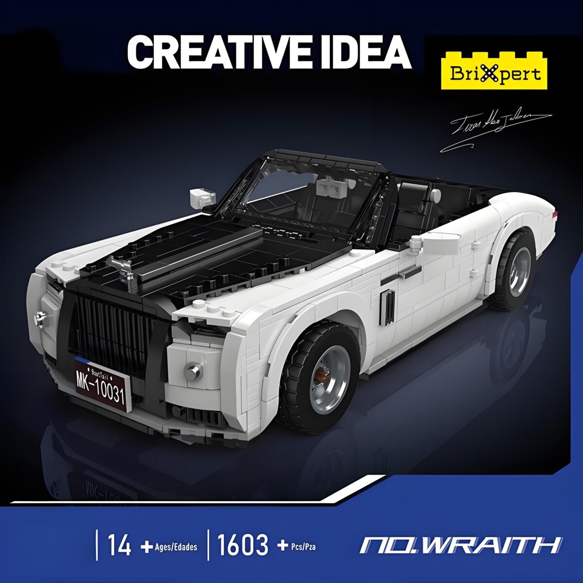 MK10031 The Rolls-Royce Wraith  1603PCS - Image 2
