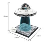 T3012 The Space Explanation:Space UFO Spacecraft  700PCS - Image 7